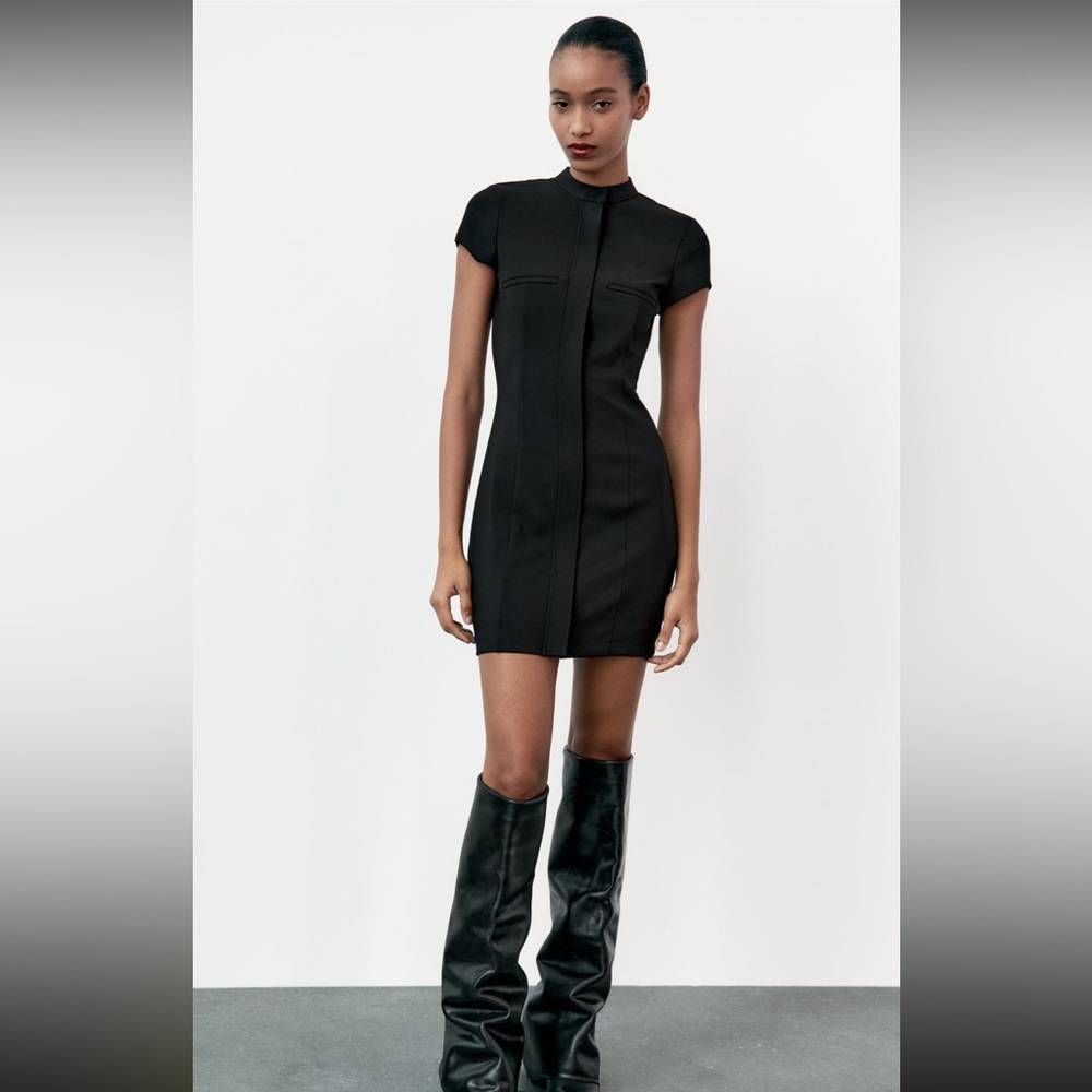 Tailored Mini Dress